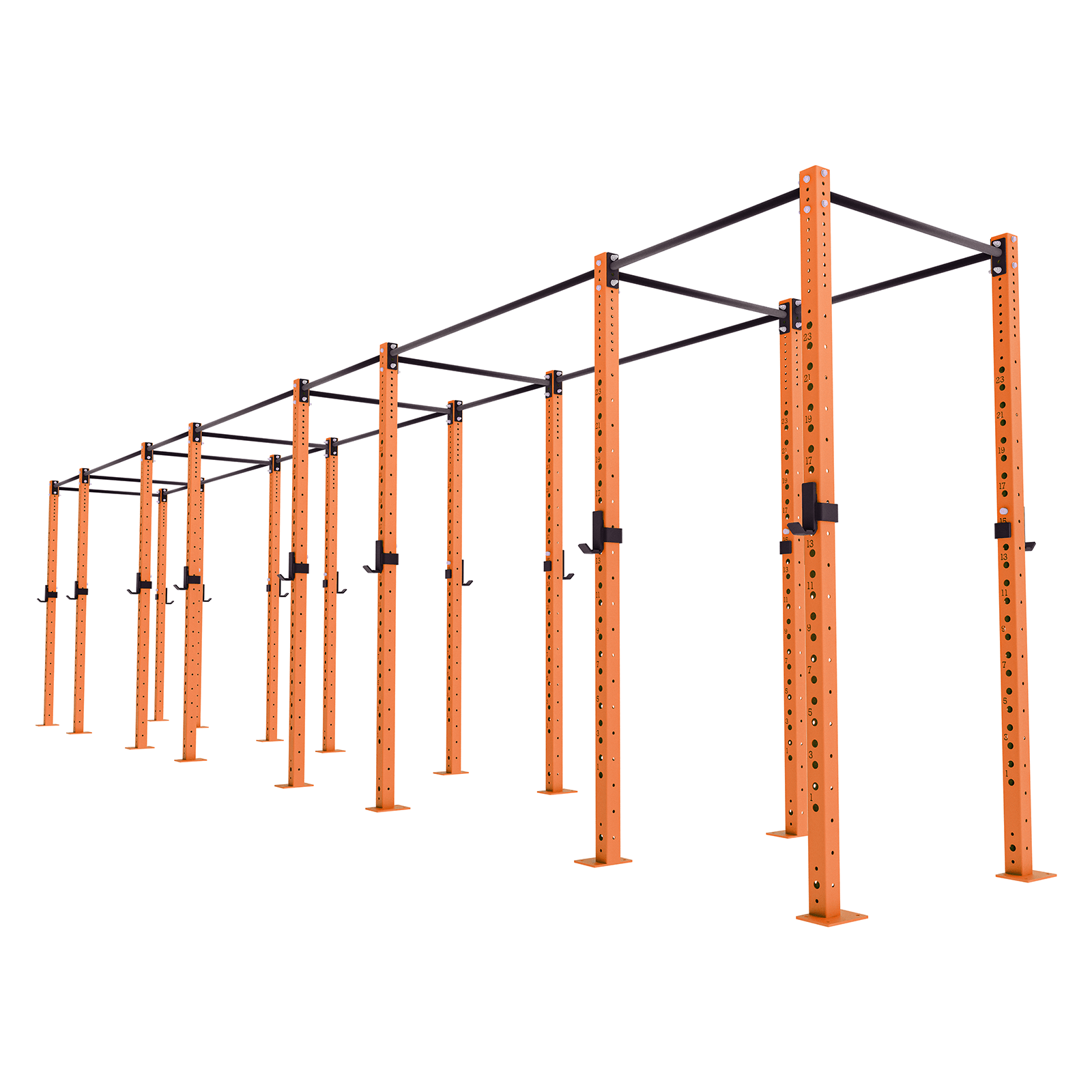 Bison Series 8 Bay Freestanding Rig CrossFit Functional Rig