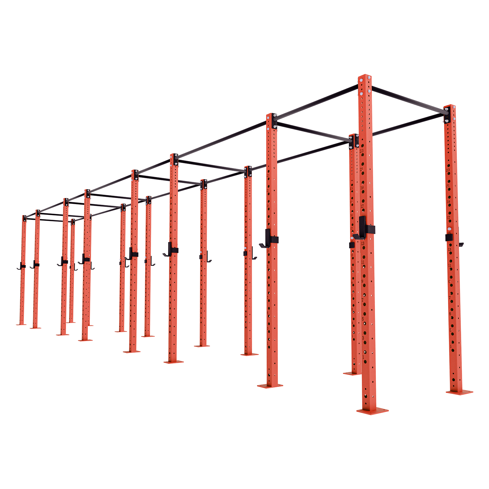 Bison Series - 8 Bay Freestanding Rig