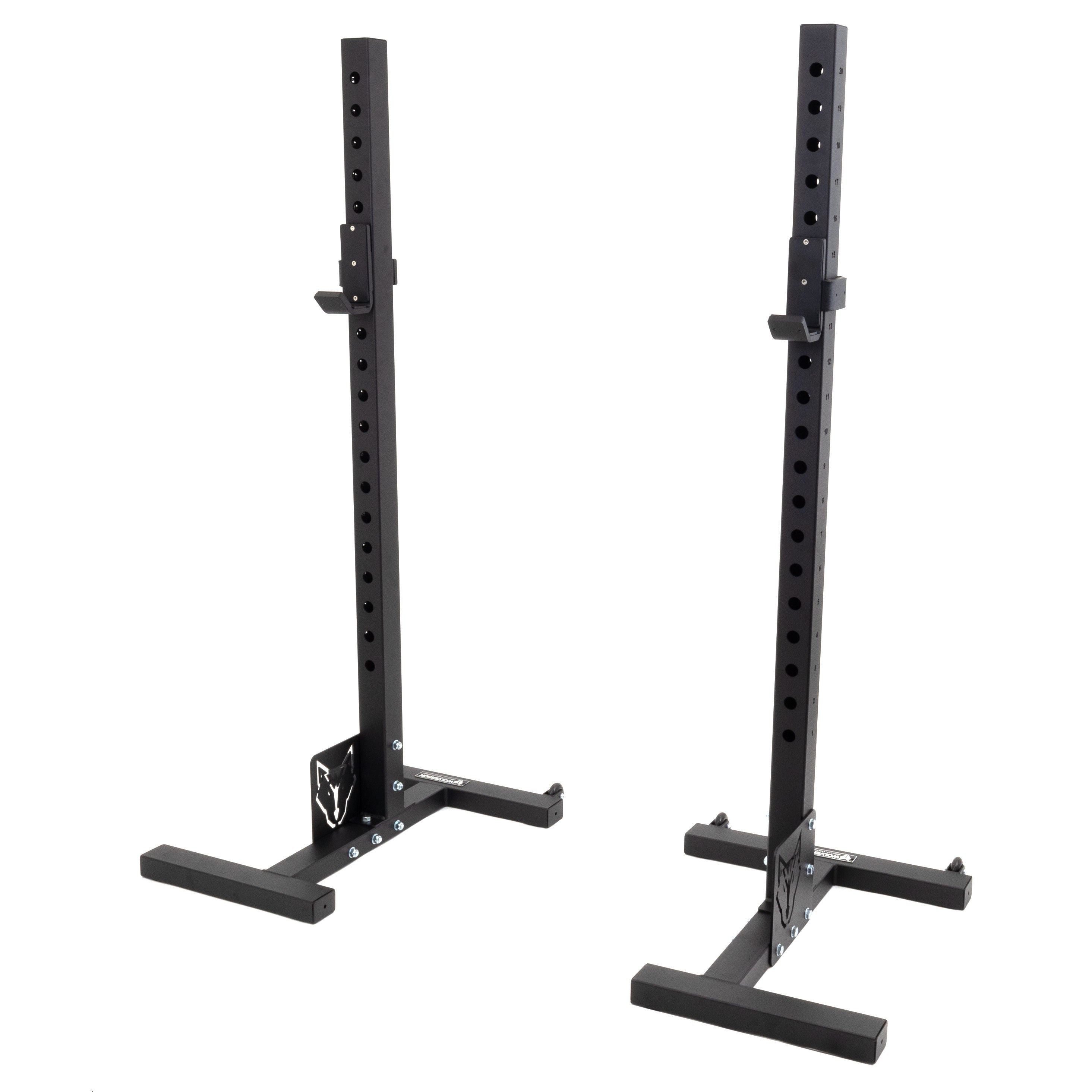 Bison Series Mobile Squat Stand - Wolverson Fitness