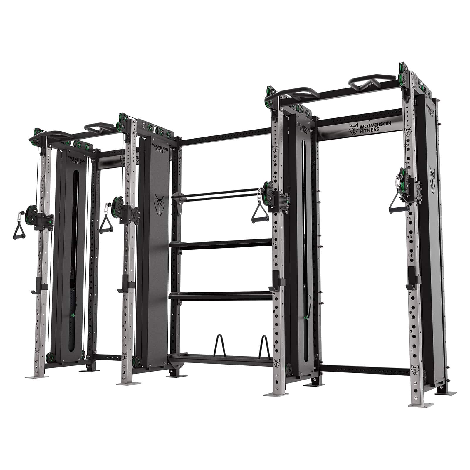 The Dual Compact Titan Rack W/Storage (Pre-Order)