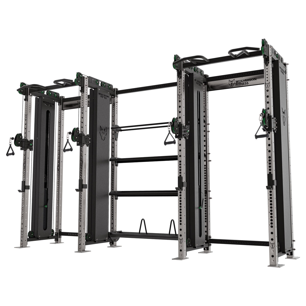 The Dual Compact Titan Rack W/Storage