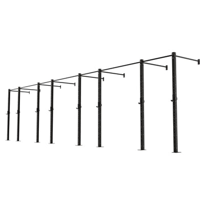 Bison Series - 4 Bay Wall Mounted Rig
