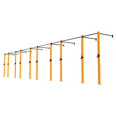 Bison Series - 5 Bay Wall Mounted Rig