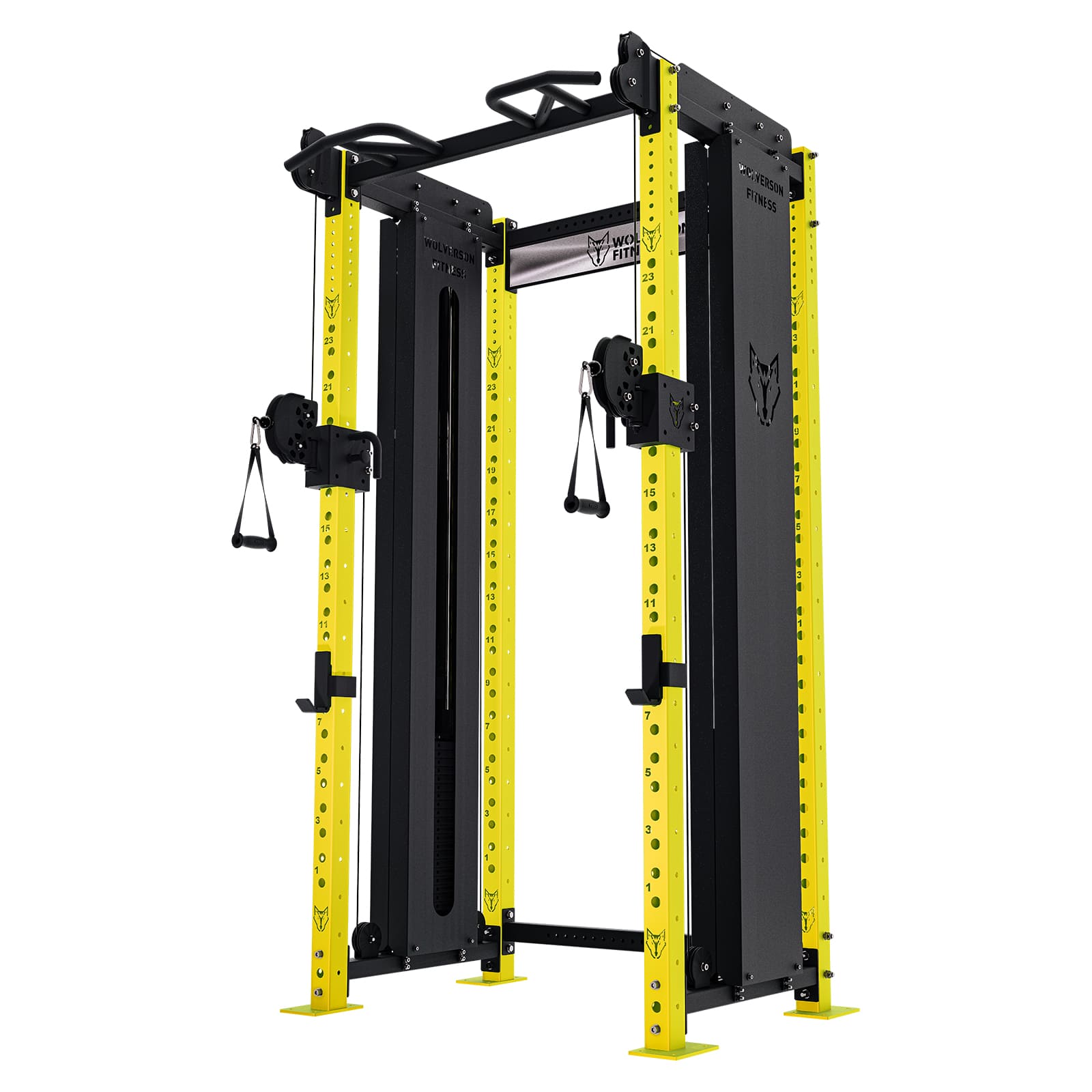 Rapid Motion Gym Cables Direct Rack Mounted Pulley System Valor