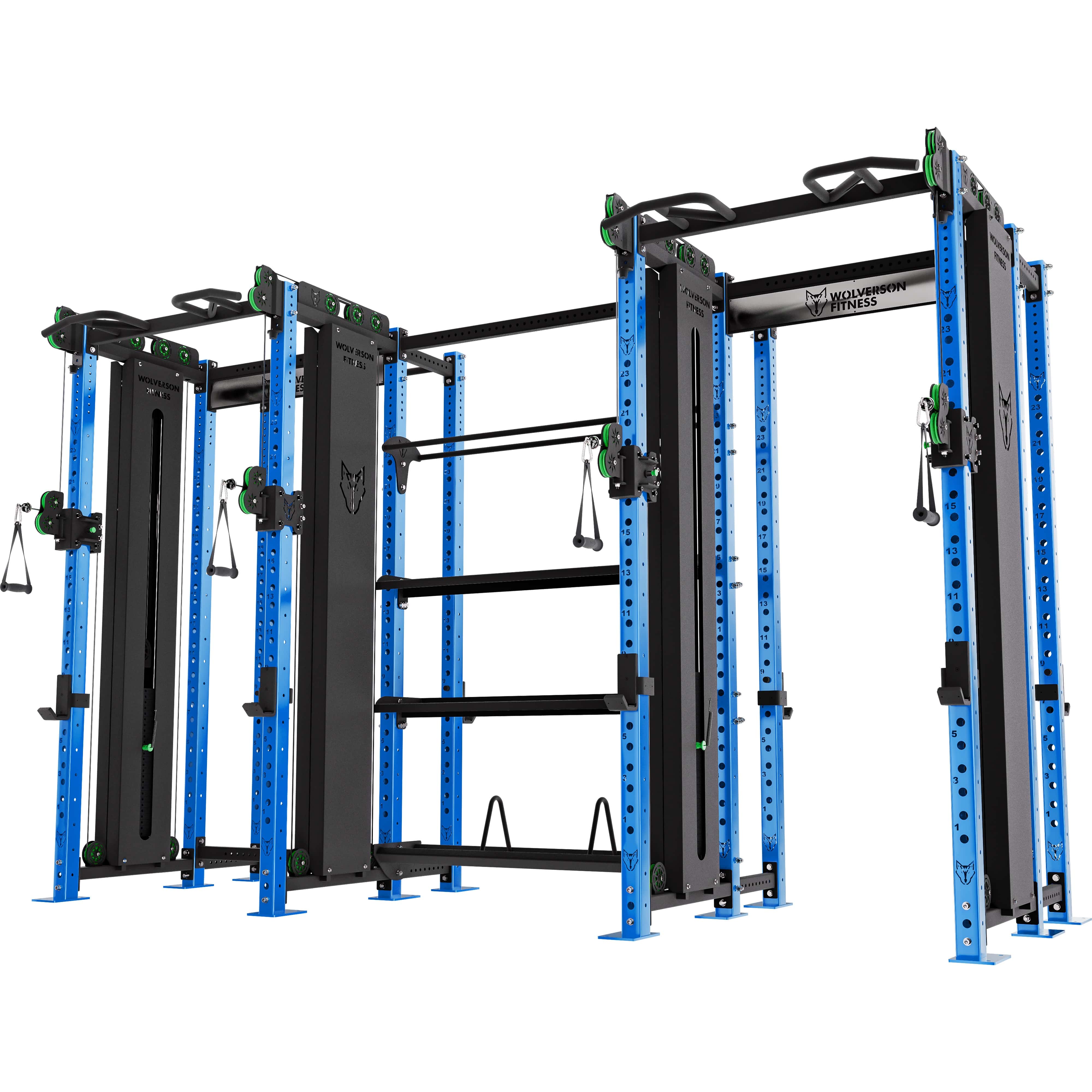 The Dual Titan Rack (w/ Storage + Squat Rack) (Pre-Order)
