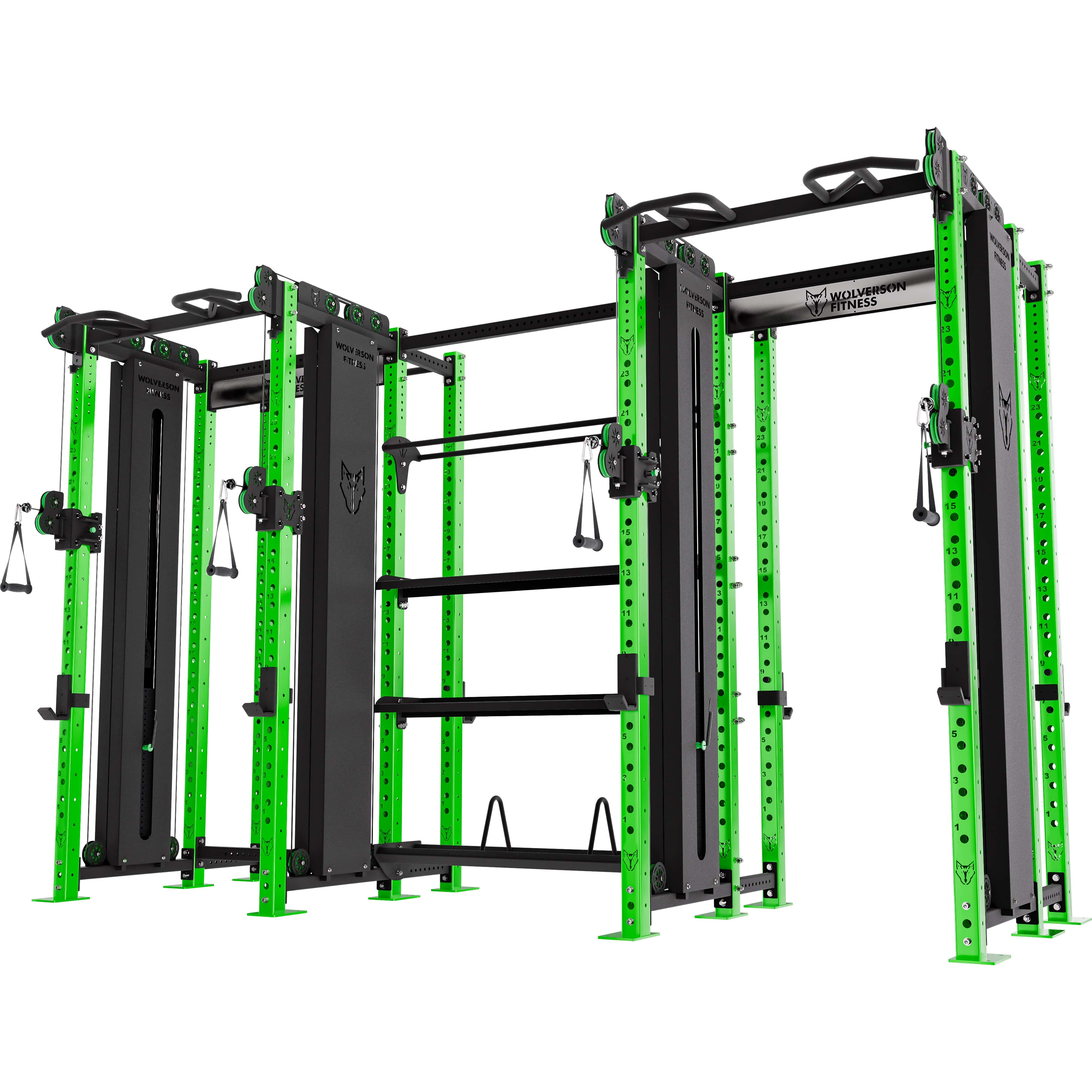 The Dual Titan Rack (w/ Storage + Squat Rack) (Pre-Order)