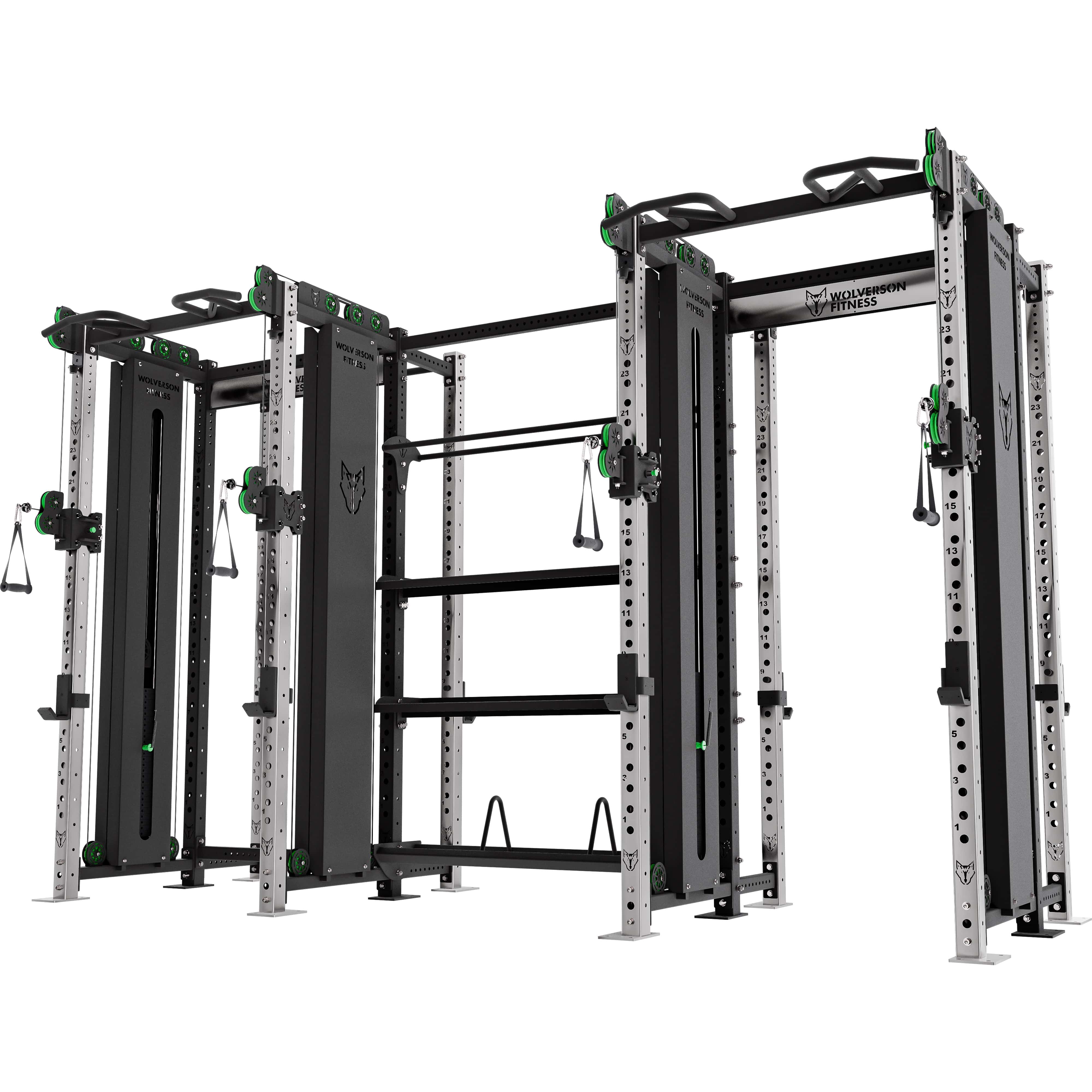 The Dual Titan Rack (w/ Storage + Squat Rack) (Pre-Order)