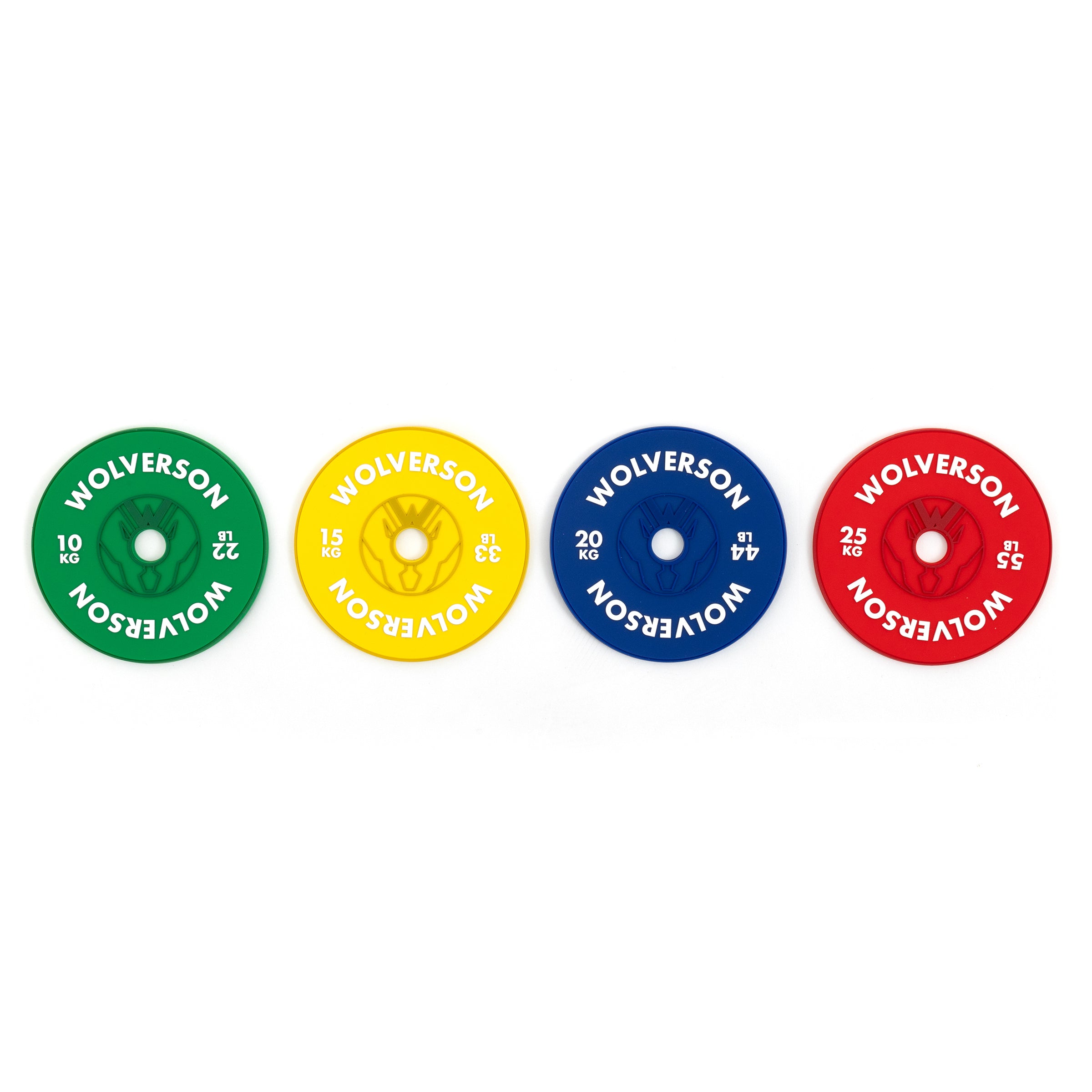 Wolverson Bumper Plate Coasters (4 Pack)