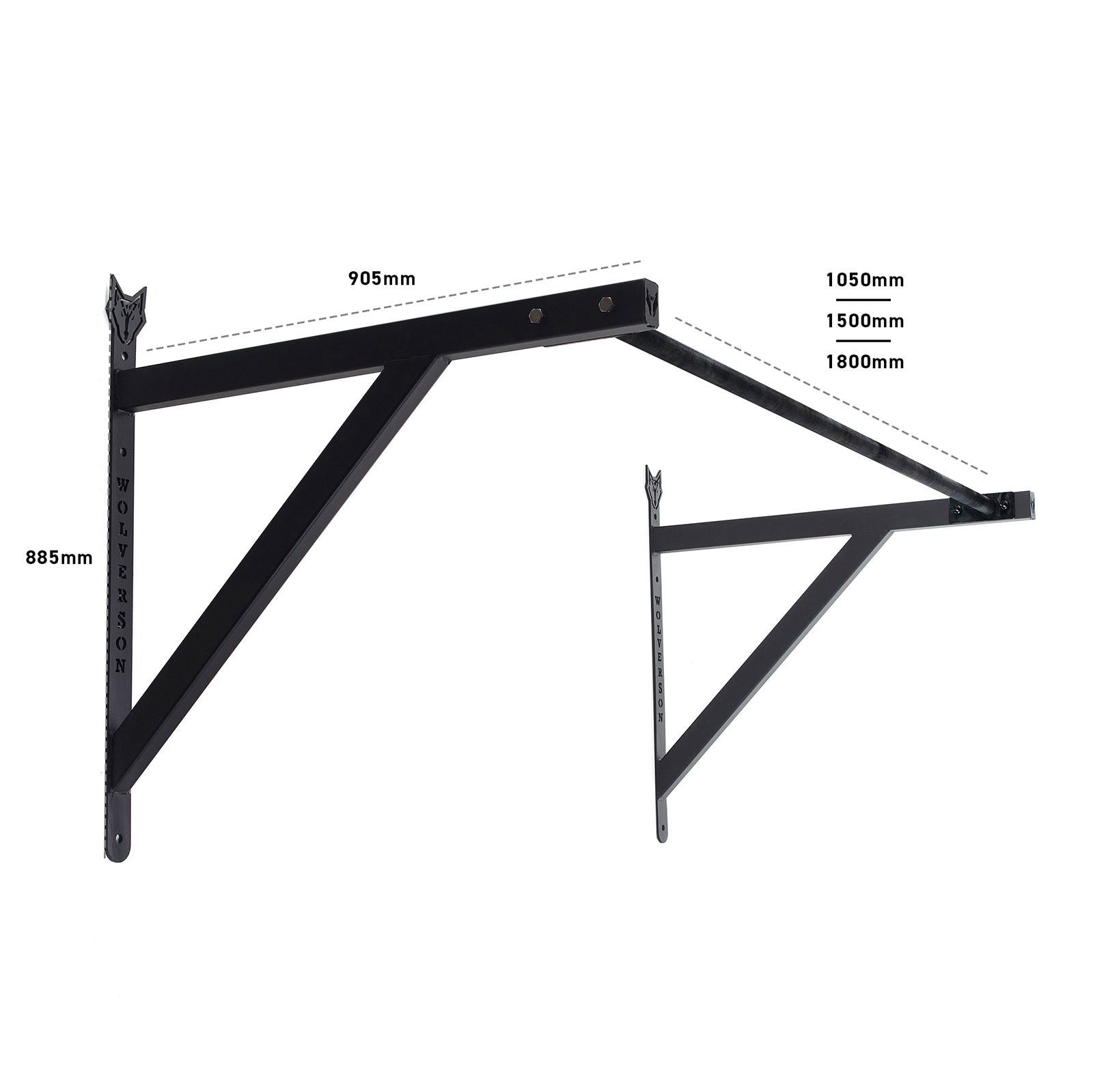 Wolverson Wall Mounted Pull Up Bar