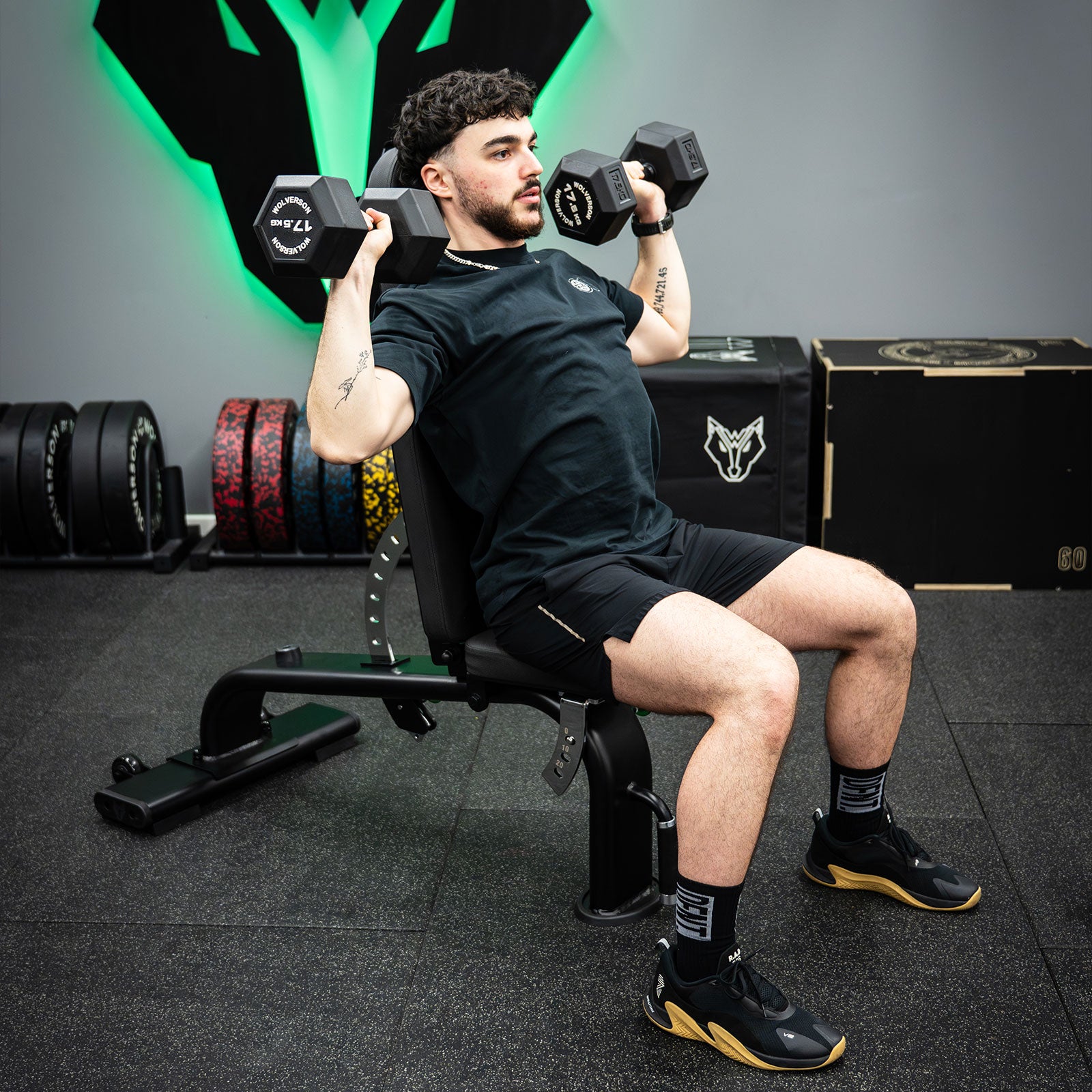 Wolverson Heavy Duty Adjustable Weight Bench