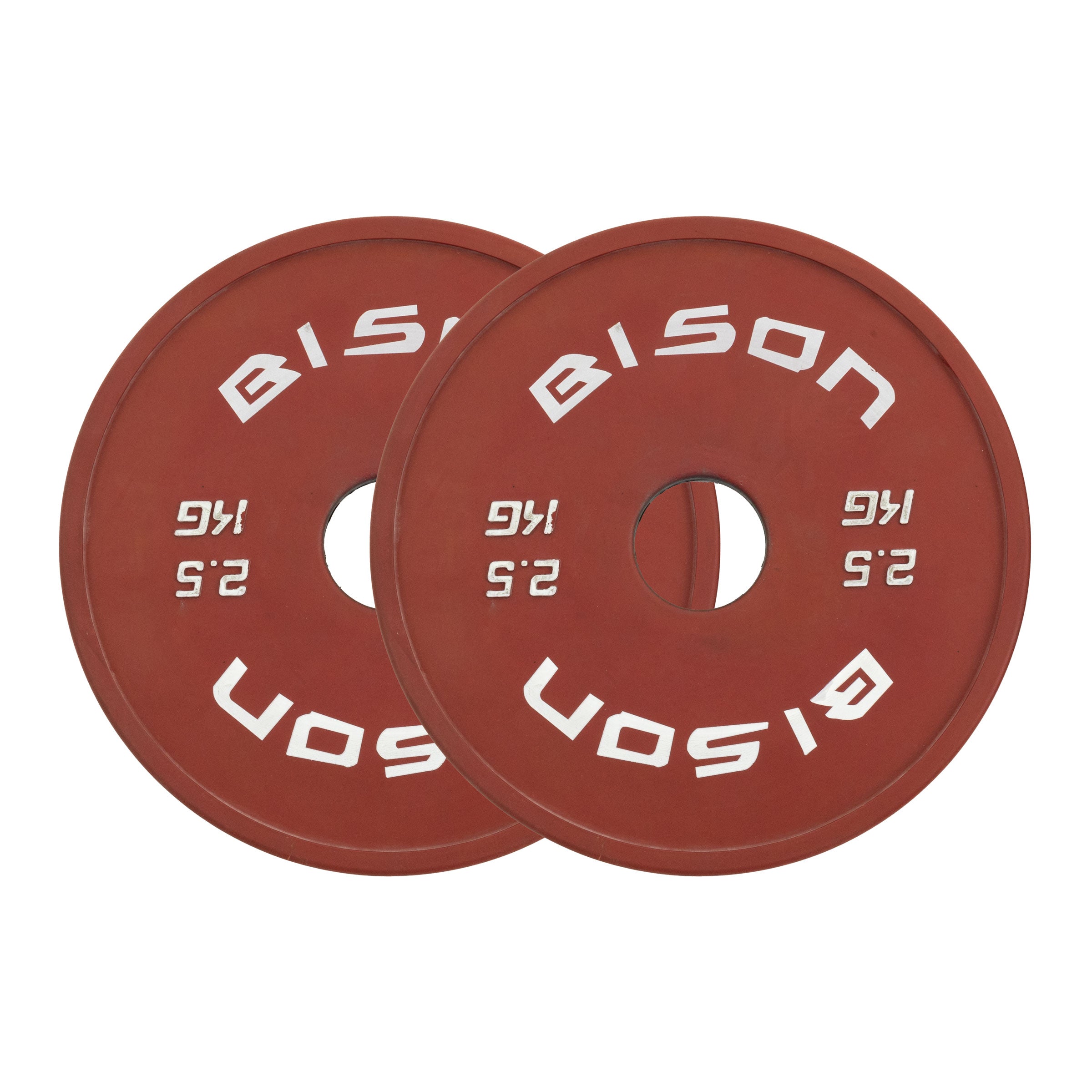 Bison Fractional Plates (2.5kg) Ex Event