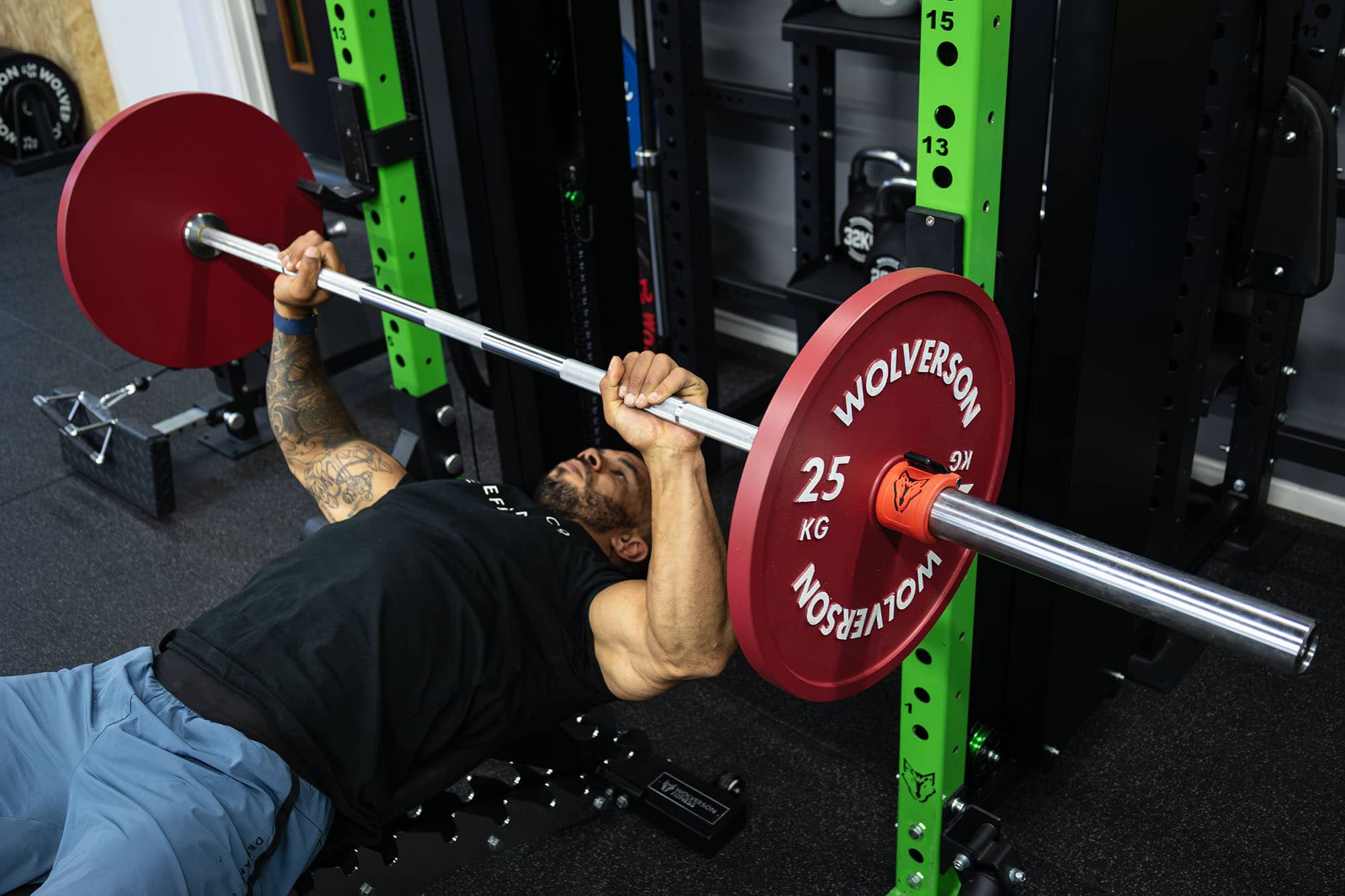 Wolverson Calibrated Powerlifting Weight Plates
