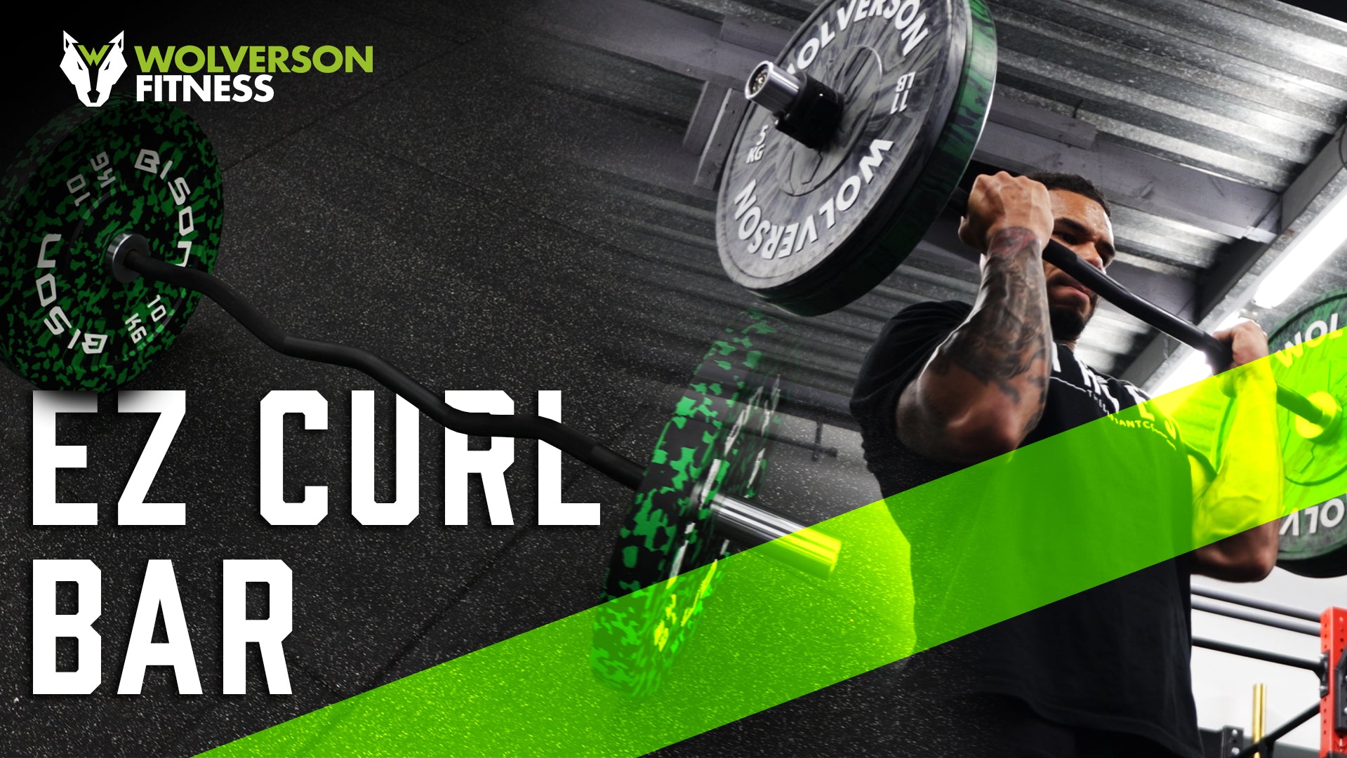 Curl bar online used