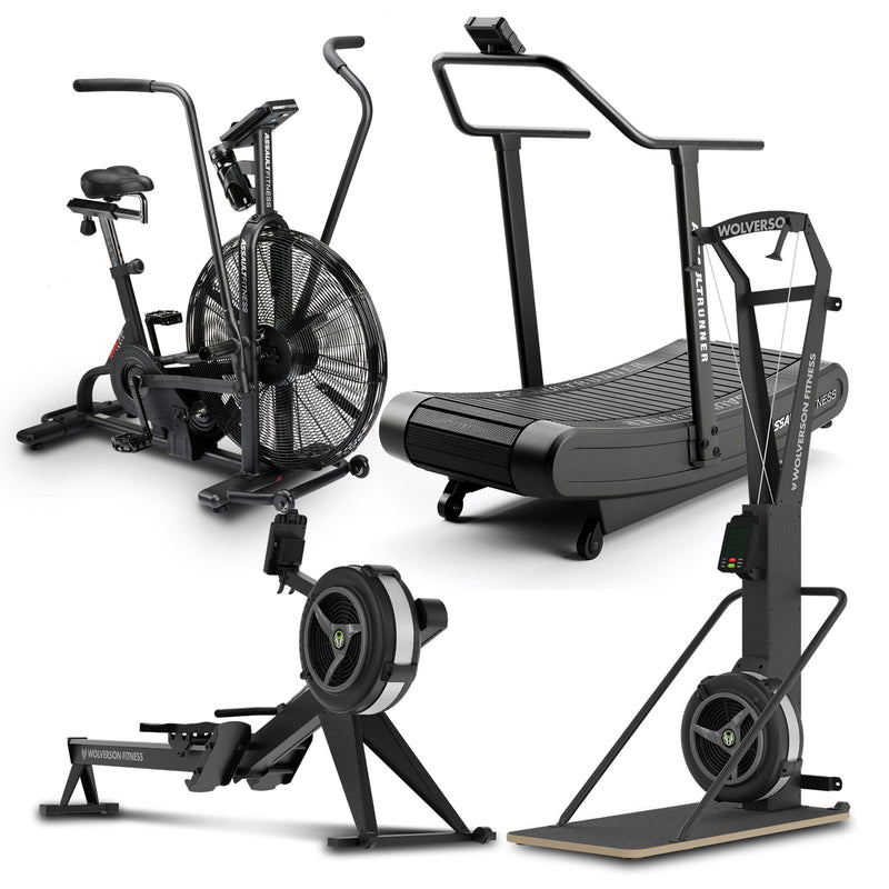 AssaultBike Classic + Ski Trainer + Air Rower + AssaultRunner Classic (Pre-Order)