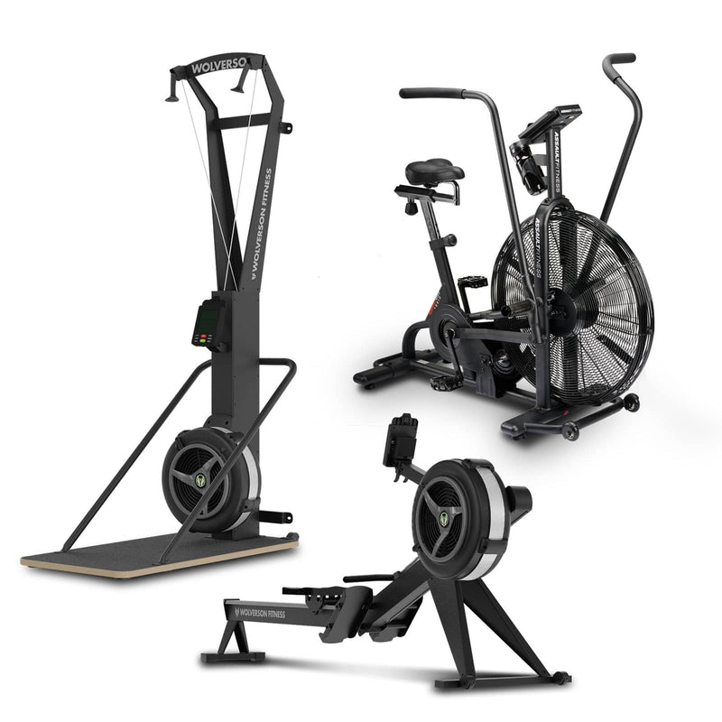 Assault Classic + Wolverson Ski Trainer + Rower