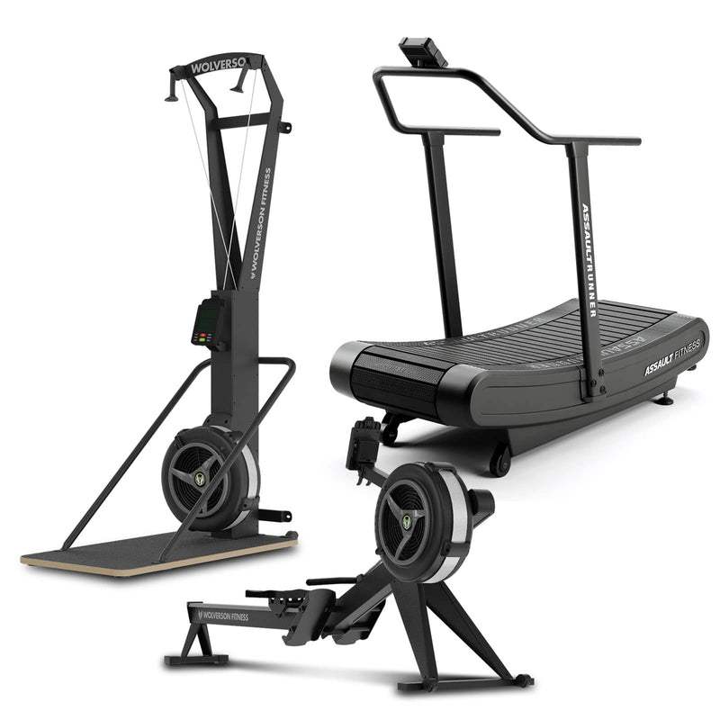 Ski Trainer + Air Rower + AssaultRunner Classic