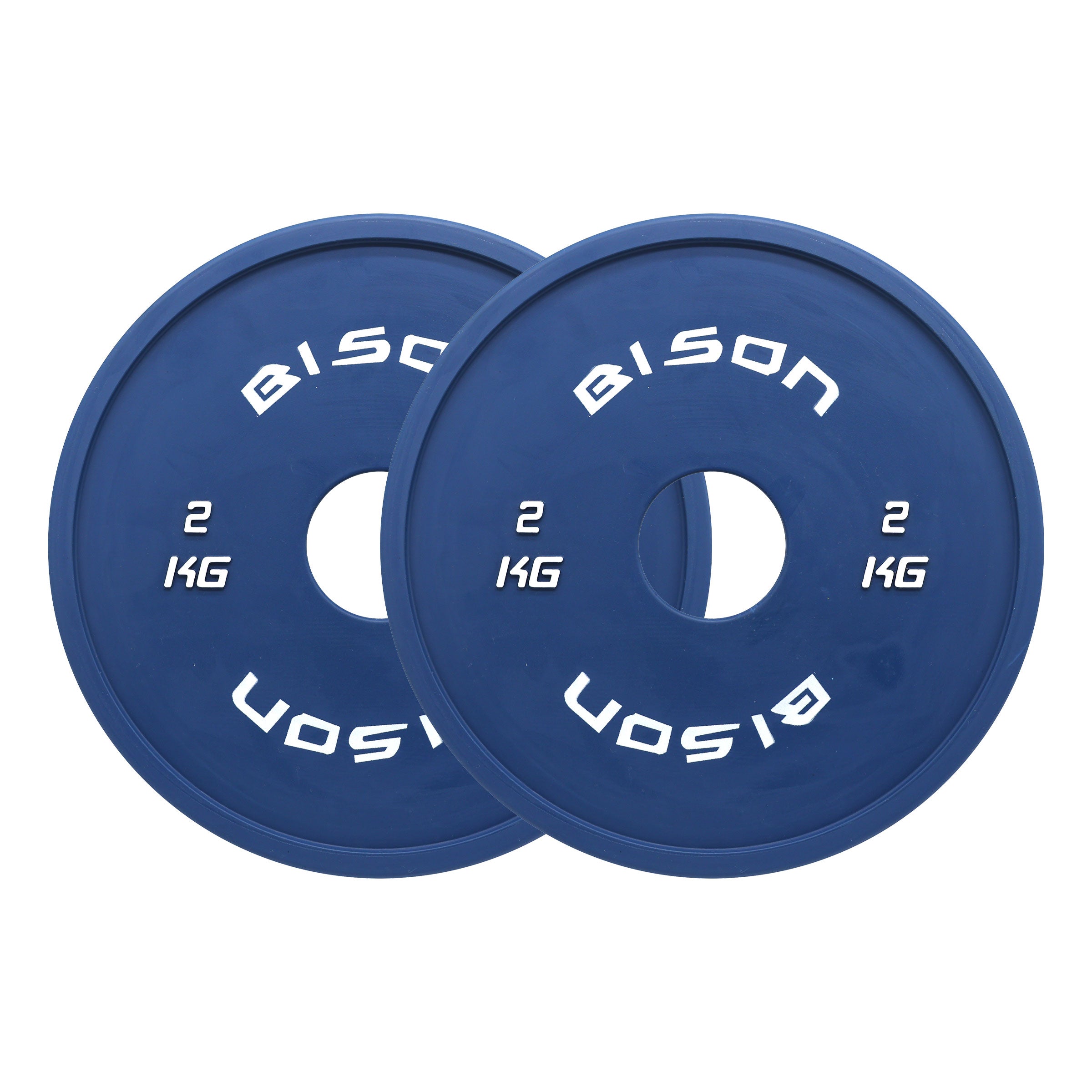Bison Rubber 0.5kg - 2.5kg Fractional Plate Set - Wolverson Fitness
