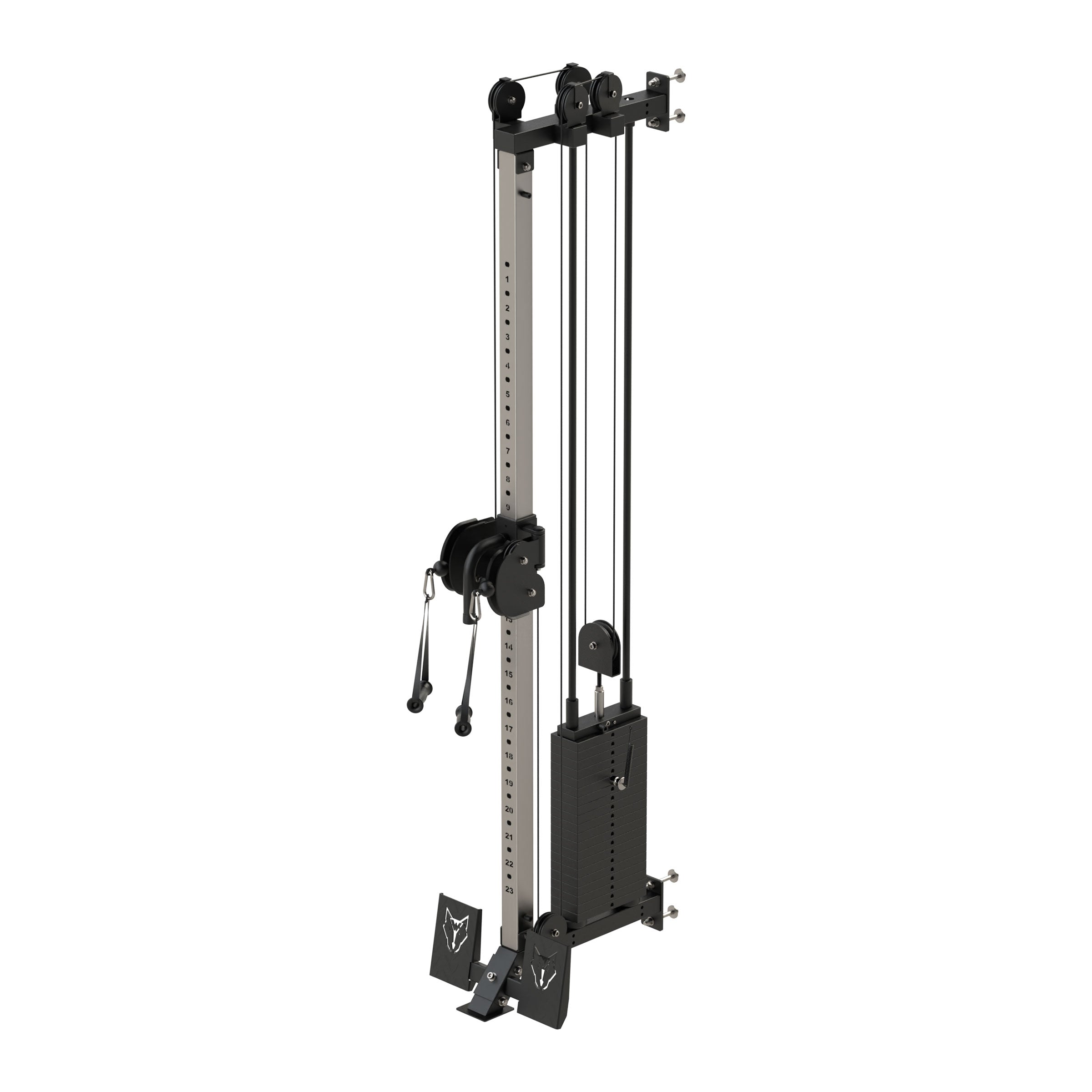 Bison Series - Single Pulley Attachment (PRE-ORDER - SHIPPING W/C 21/11) - Wolverson Fitness