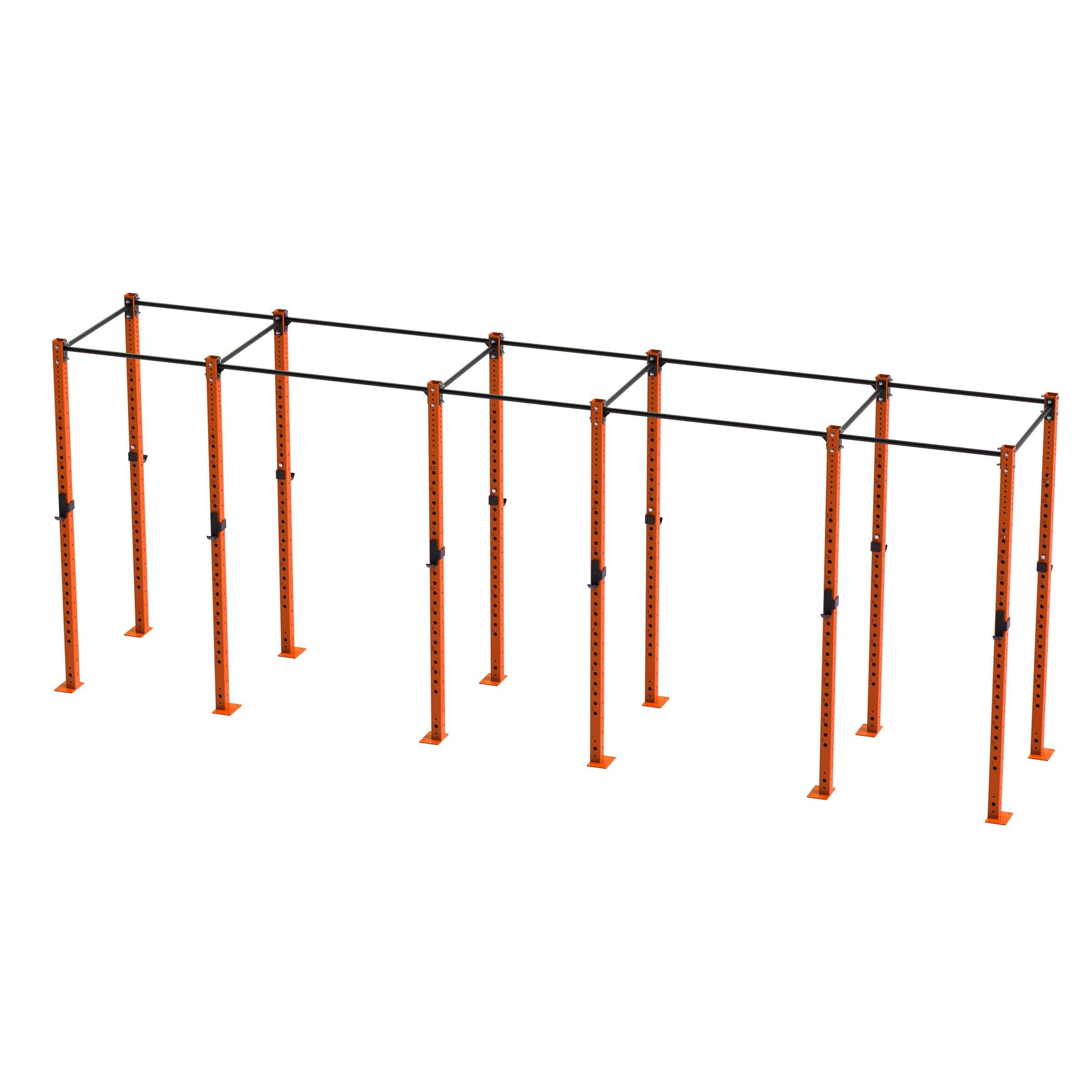 Bison Series - 6 Bay Freestanding Rig | CrossFit Functional Rig