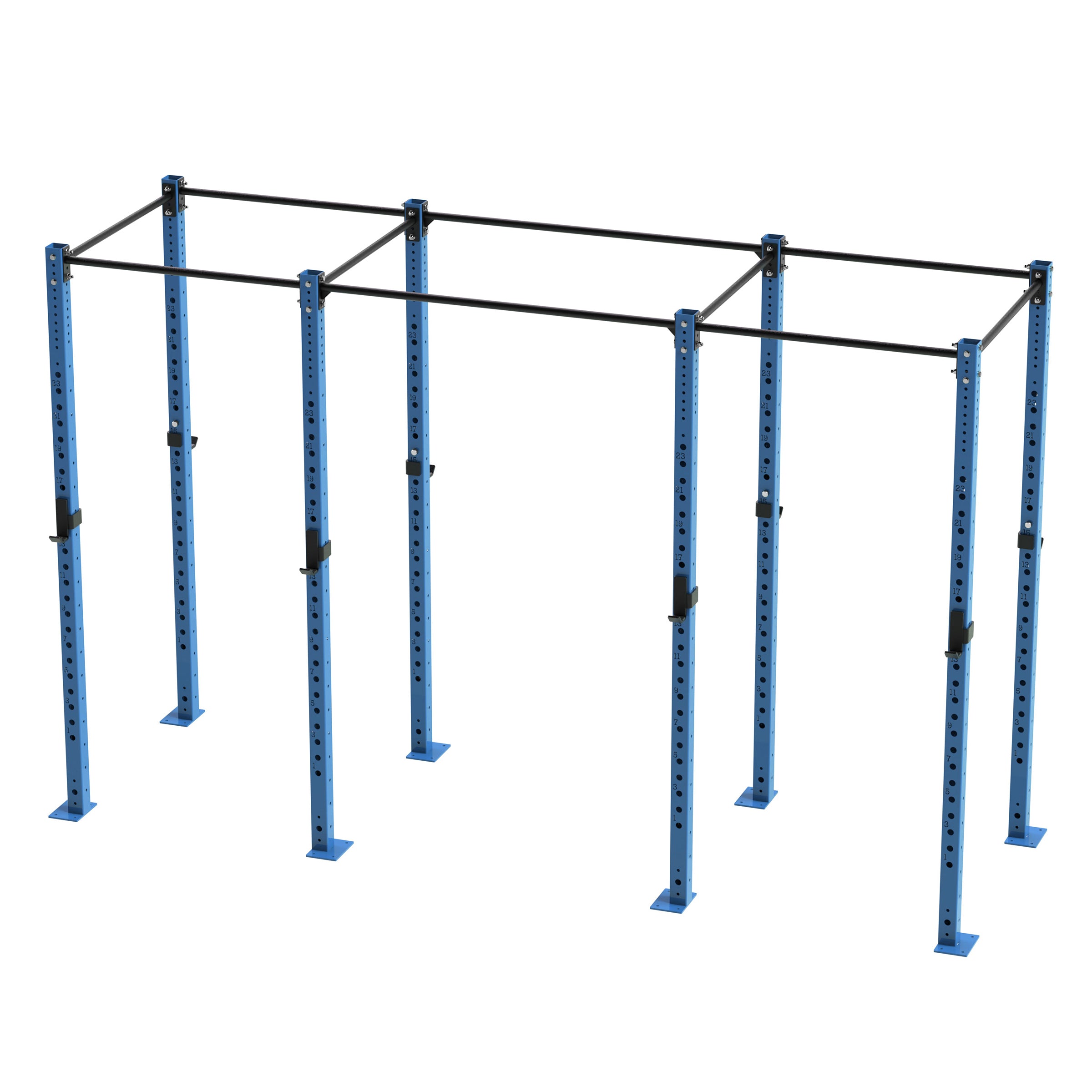 Bison Series - 4 Bay Freestanding Rig - Wolverson Fitness