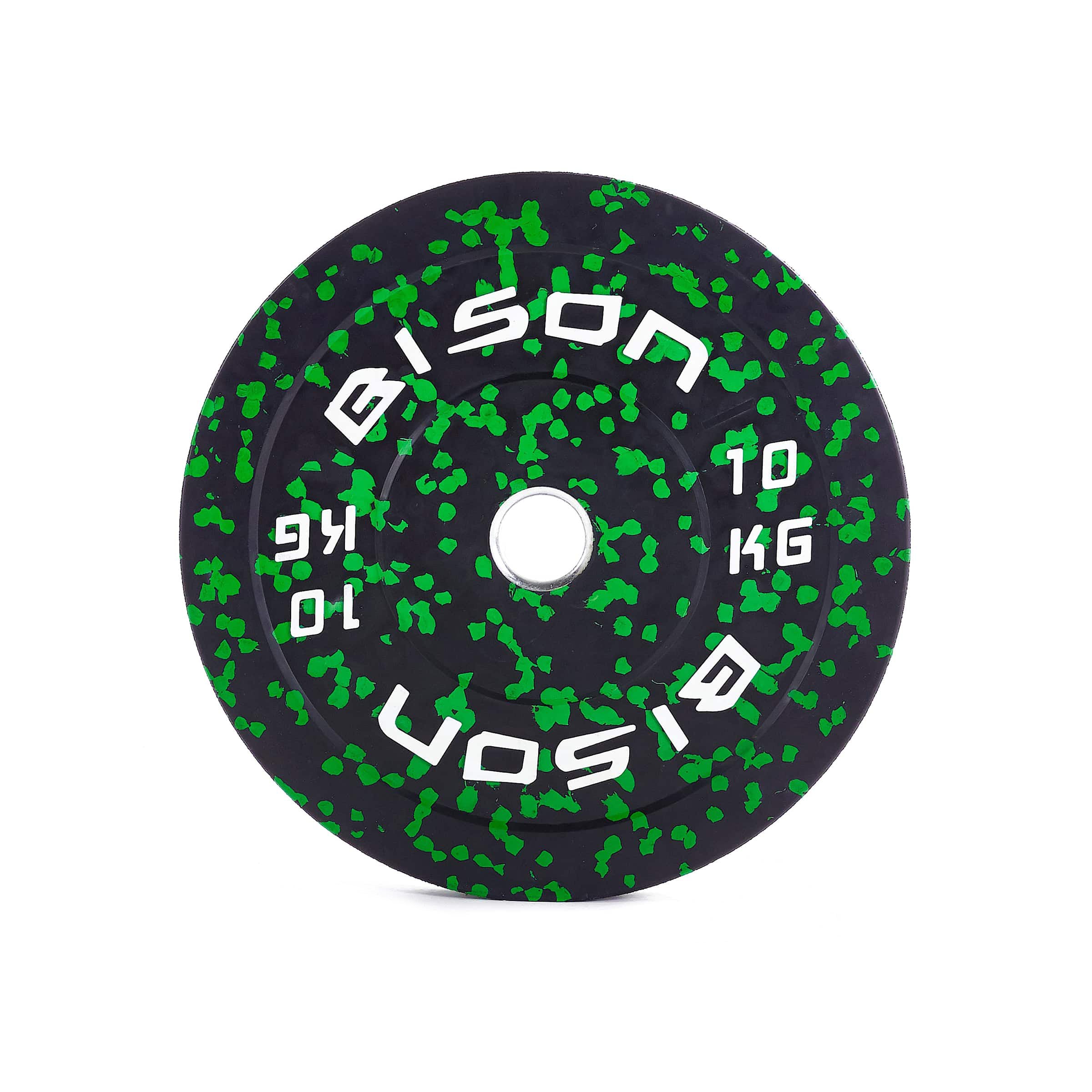 Bison Hi-Impact Bumper Plates - Wolverson Fitness