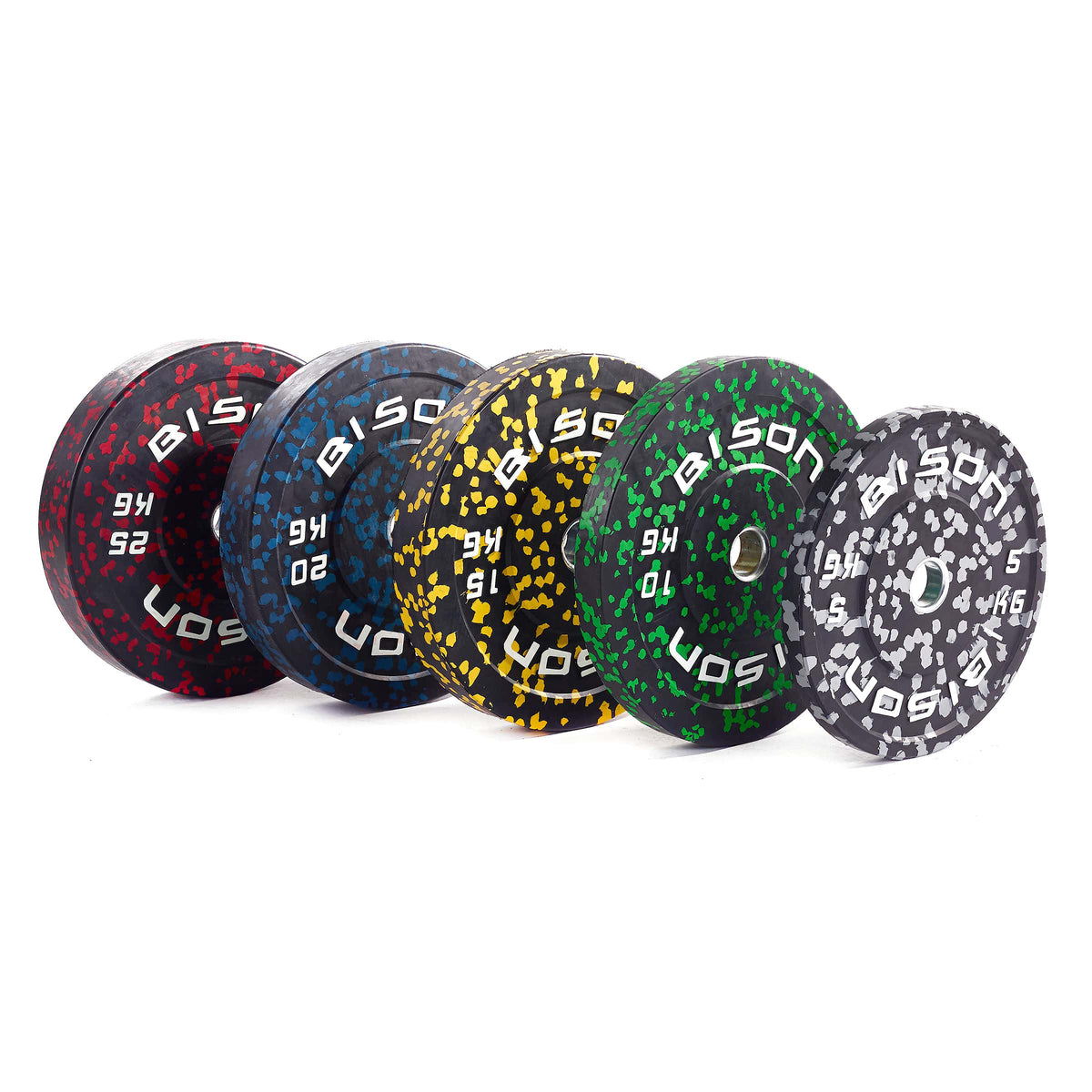 Bison Hi Impact Bumper Plates CrossFit FREE Delivery