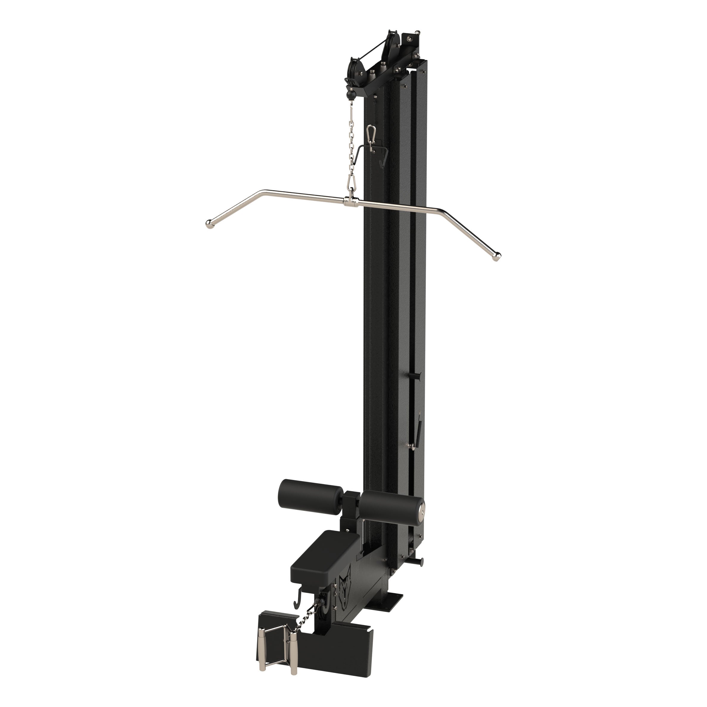 Lat pulldown machine discount with weight stack uk