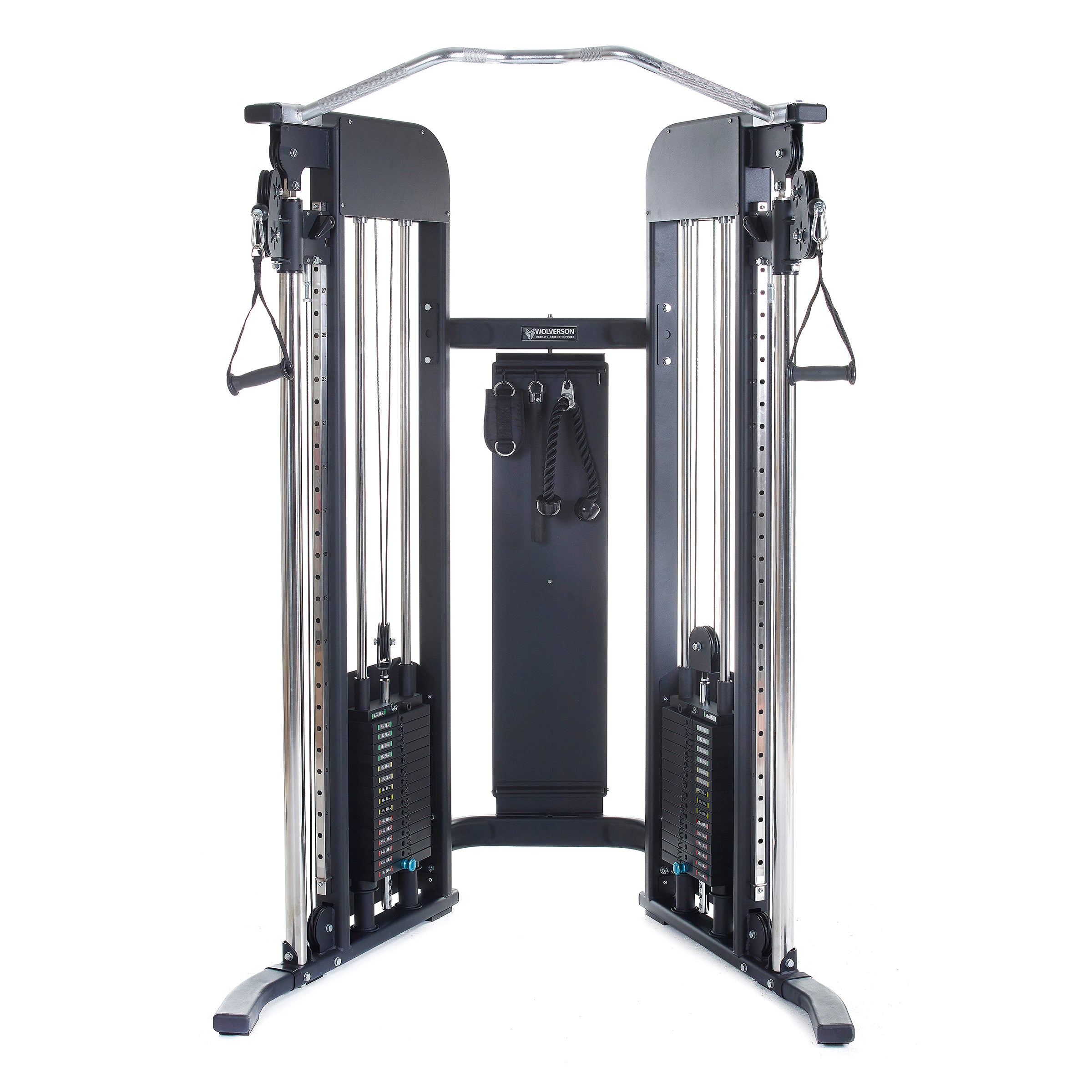 Wolverson Compact Dual Adjustable Pulley System - Wolverson Fitness