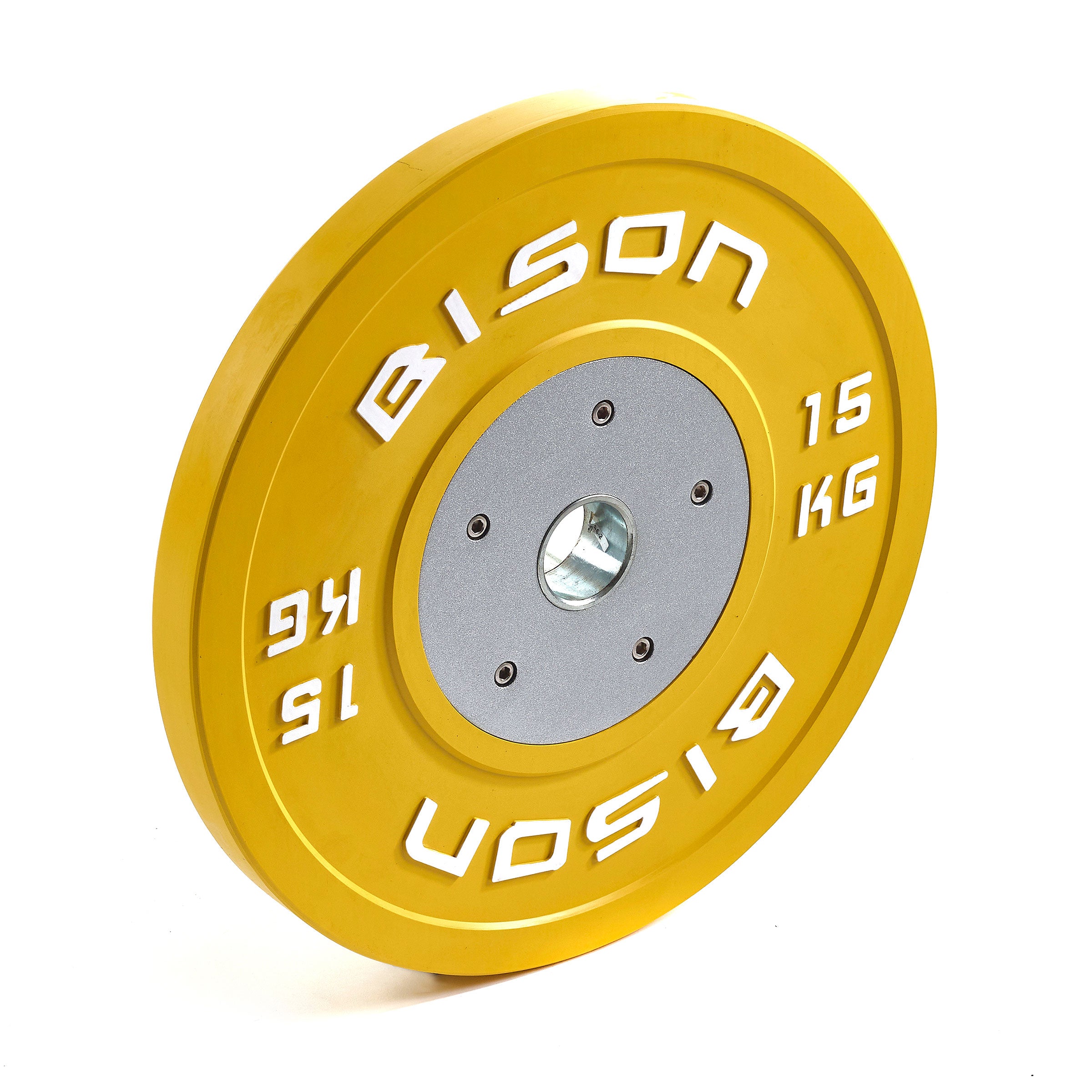 Bison Colour Olympic Competition Bumper Plates 140kg Set - Wolverson Fitness