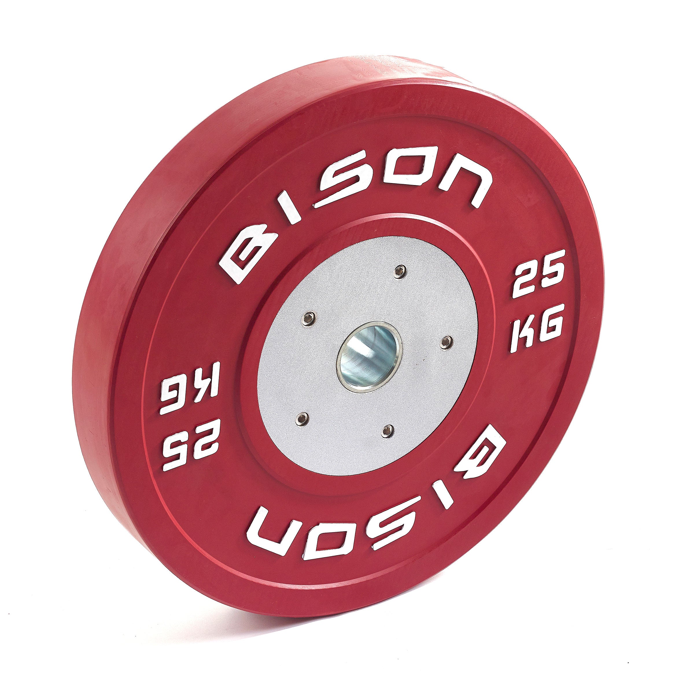 Bison Colour Olympic Competition Bumper Plates 140kg Set - Wolverson Fitness