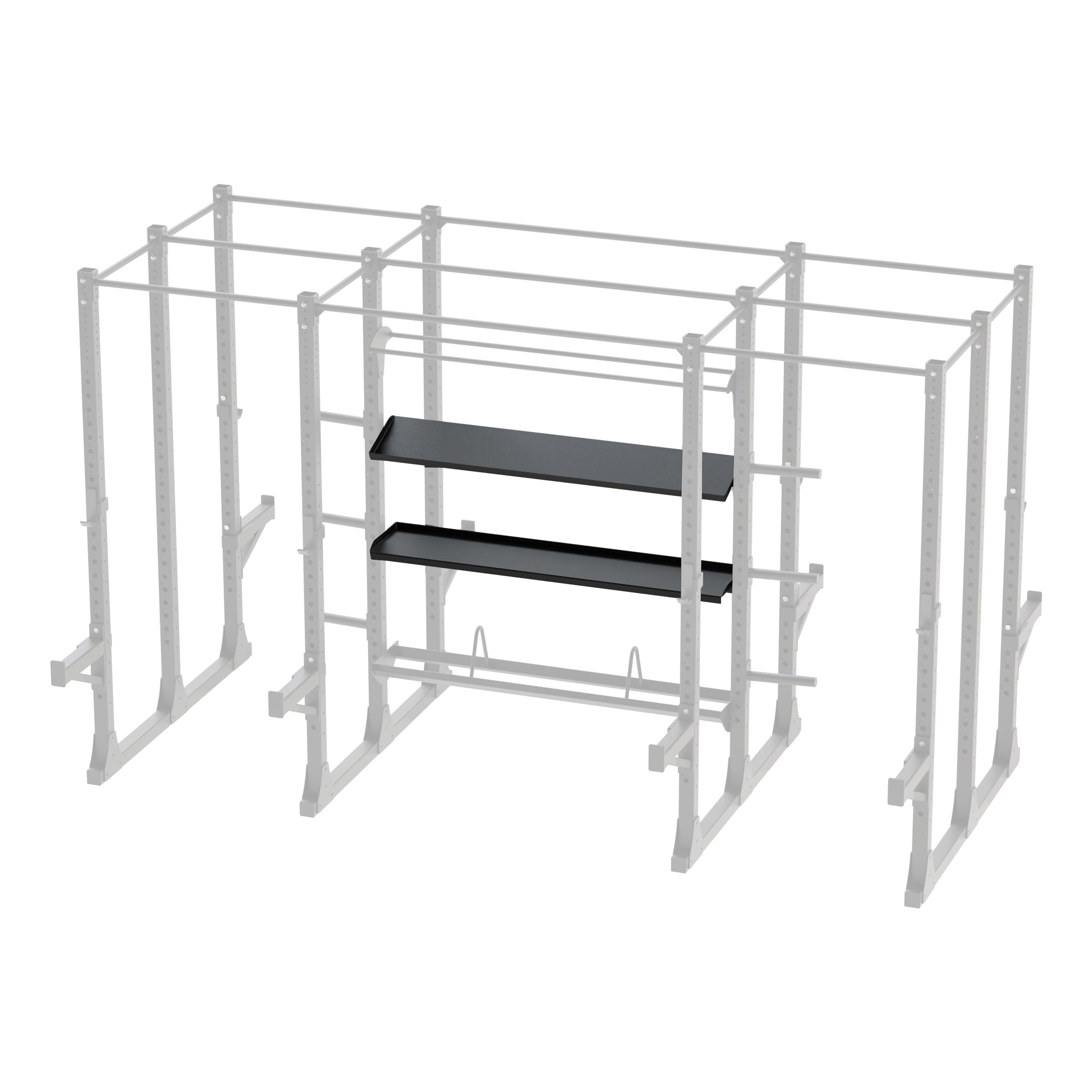 Bison Series - Flat/Angle Storage Shelf - Wolverson Fitness